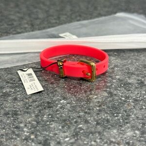 NWT Marc By Marc Jacobs Adjustable Watch Band Bracelet MO003578 Infra Red